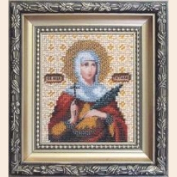 Набор для вышивания бисером ЧАРИВНА МИТЬ "Икона святой мученицы Татианы"